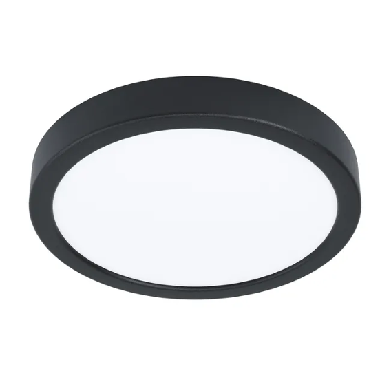 Plafon Led sobrepuesto negro 50w 220v 30cm