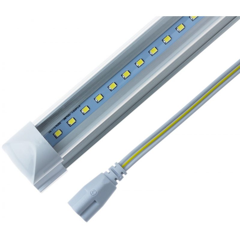 Equipo LED T8-18w, 120cm, 220v, 3000k