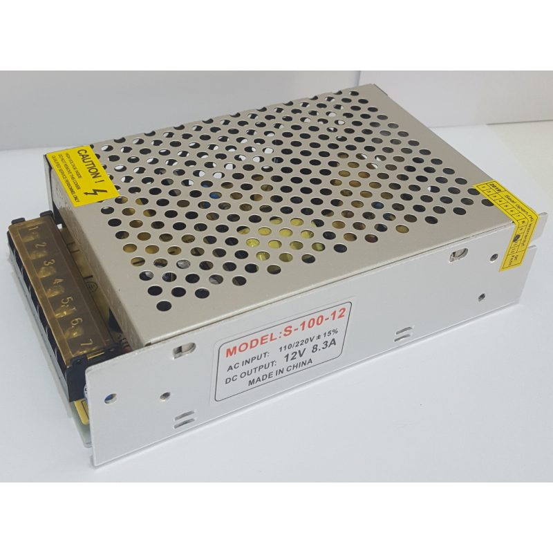 Fuente de Poder 12v 100w IP20