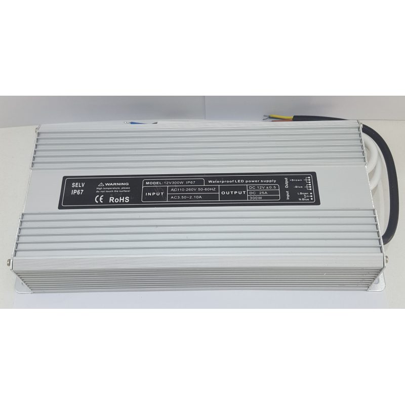 Fuente de Poder 12v 300w IP67