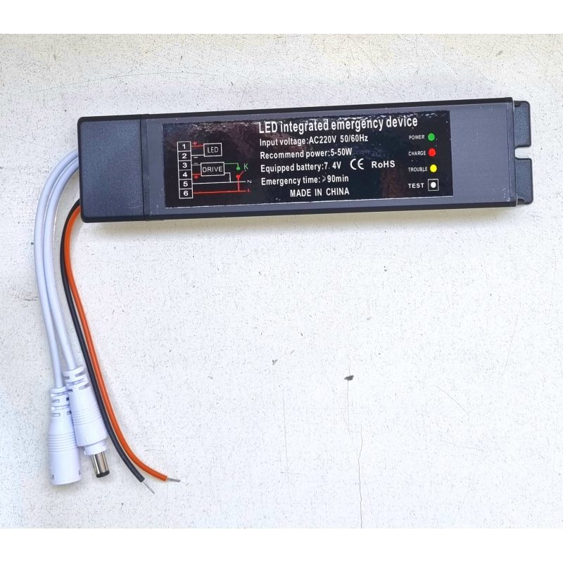 Kit Emergencia Panel LED 5-50w,90minutos