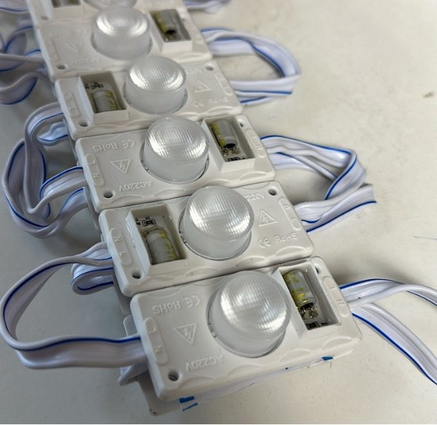 Modulos Led 220V 3030 1.8W 6000K