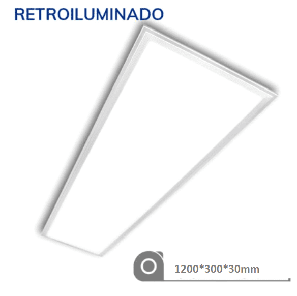 Panel LED 120x30cm 50w 220v – 4000K / 6000K